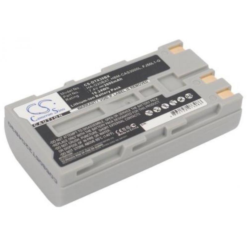 CS Accu Batterij Casio FJ50L1-G - 2600mAh 7.4V