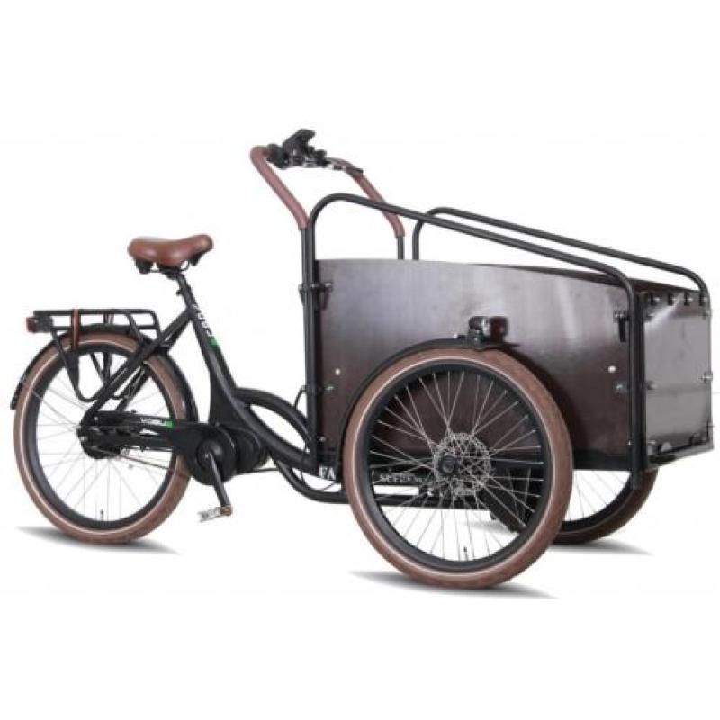 Vogue Supreme middenmotor elektrische driewieler bakfiets