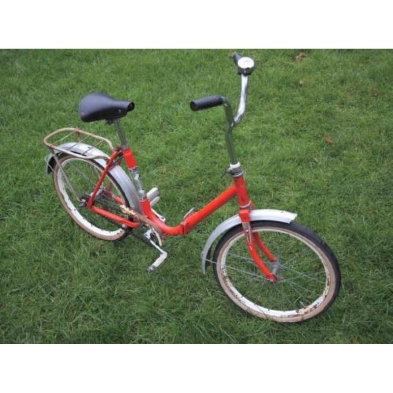 Baronia originele duitse jaren 50 kinder vouwfiets