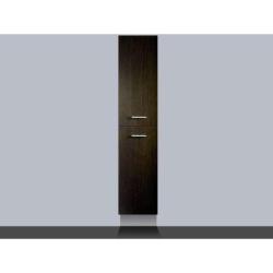 Saniclass Florence hoge kast 35x160cm black diamond