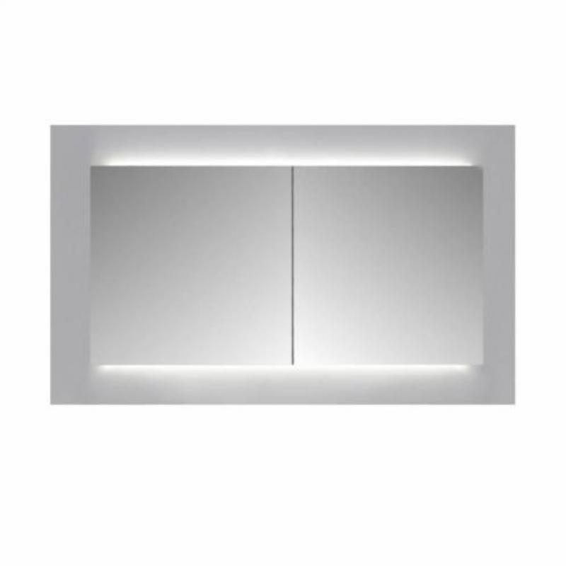 Spiegelkast Sanicare Qlassics Ambiance 100 cm 2 Deuren Al...