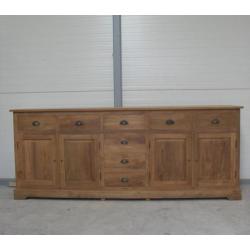 Dressoir van recycle teakhout, 2 meter breed > Indoteak