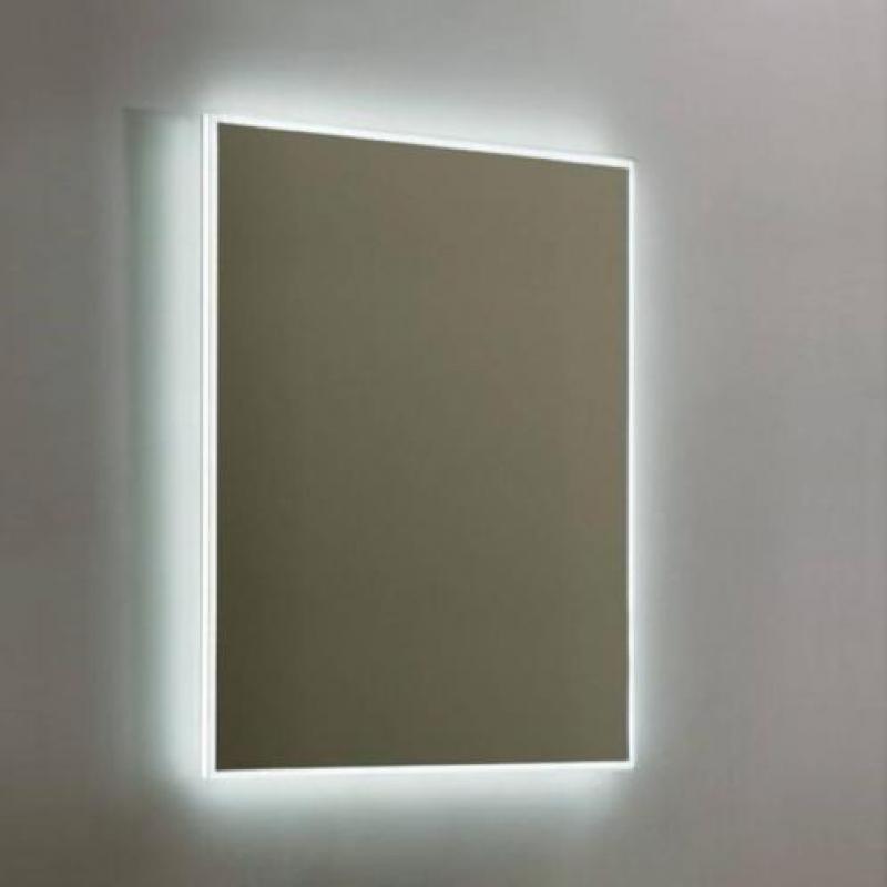 Spiegel Sanilux Mirror Infinity Aluminium met LED Verlich...