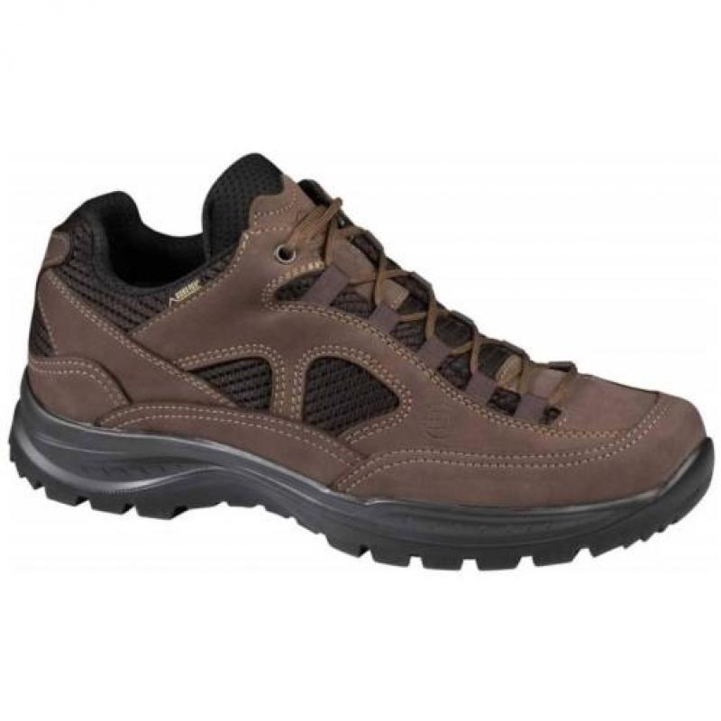 Hanwag Gritstone Wide GTX Light Brown Wandelschoenen Heren