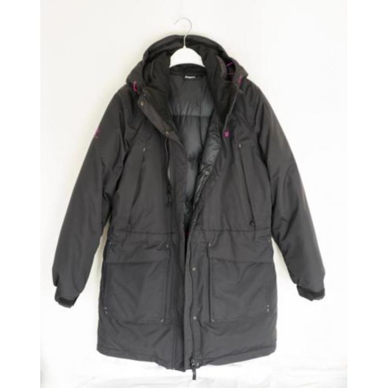 Bergans granite down lady parka. Kleur zwart