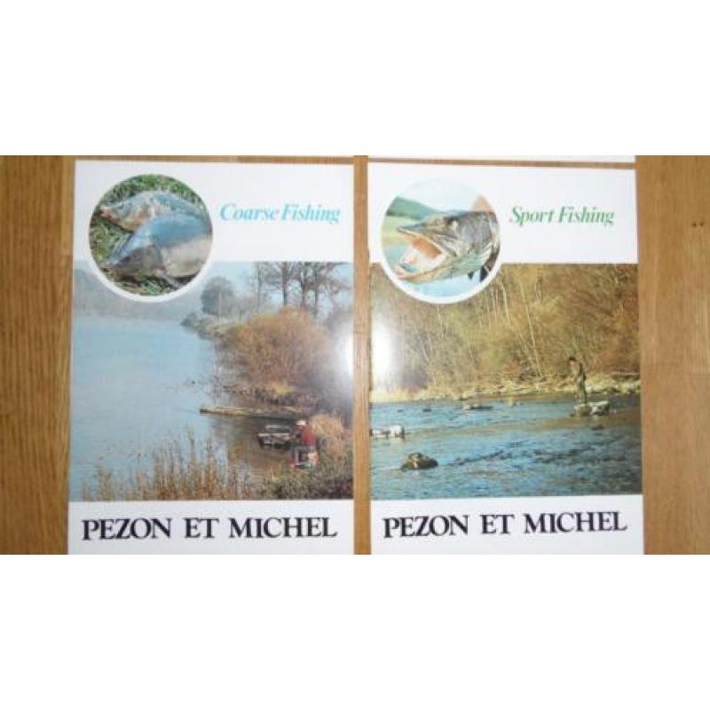 Pezon et Michel naslag werk 5x catalogus eind jaren 60/70